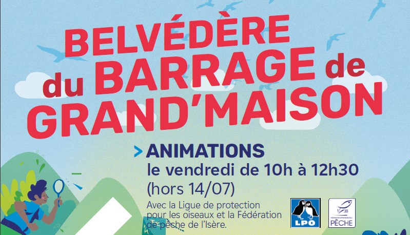 Animation Au Belv D Re Du Barrage De Grand Maison Lpo Auvergne Rh Ne