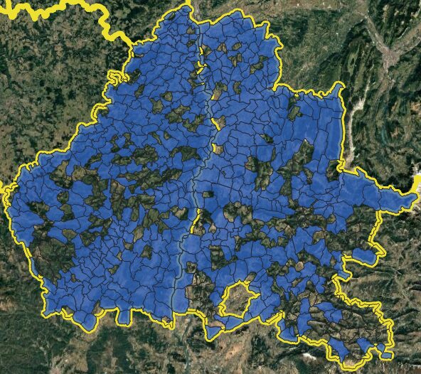 276 communes prospectées en 2025 en Ardèche et en Drôme