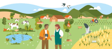 Dessin agriculture et biodiversité