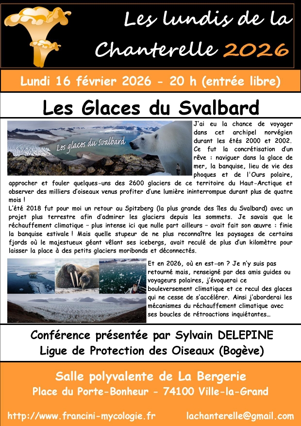 Les glaces du Svalbard - 16 février à 20h