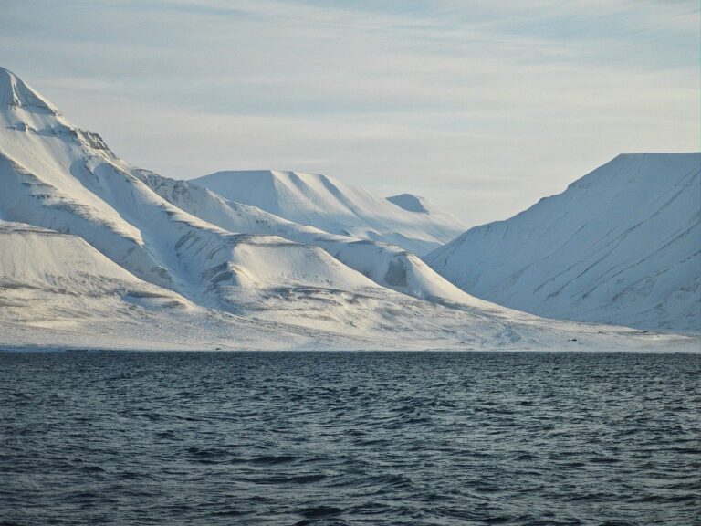 glacier au Svalbard
