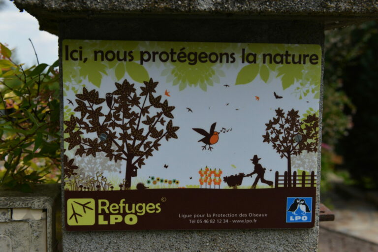 Pancarte Refuge LPO