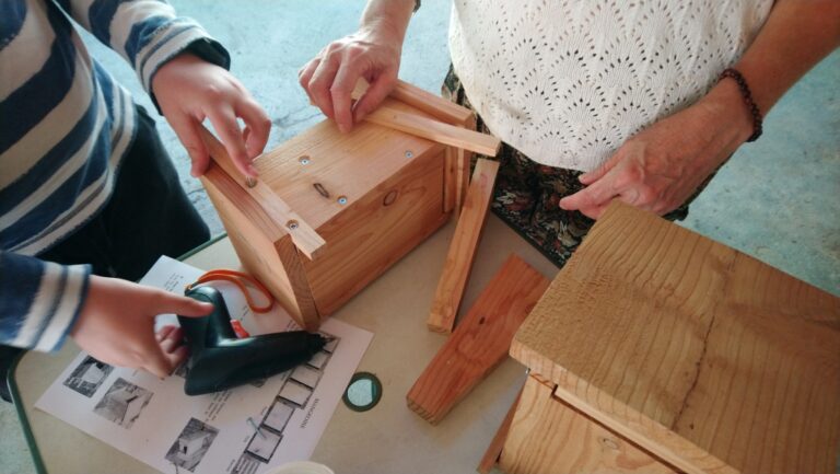 Atelier nichoirs, GB LPO d'Ambert