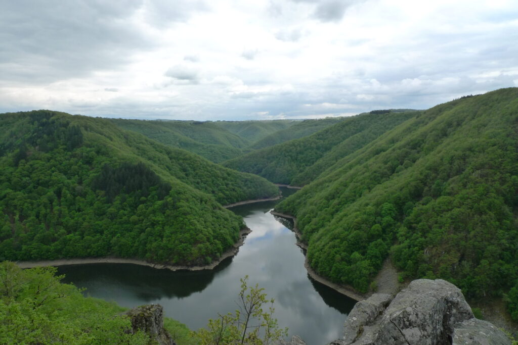 Gorges de la Dordogne depuis Belvédaire de Gratte Bruyère