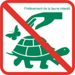 Prélèvement de la faune interdit